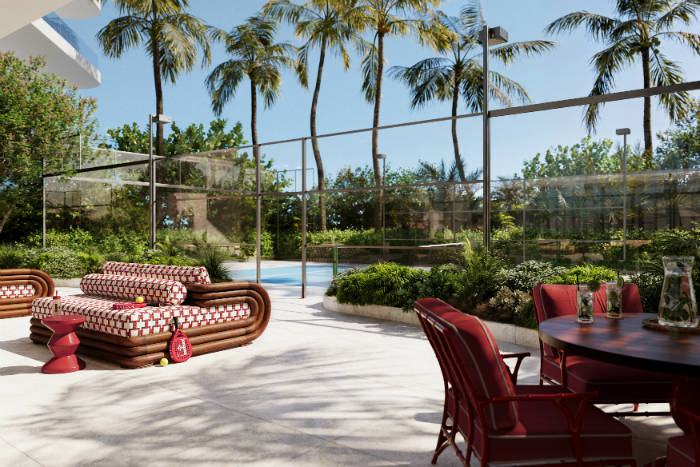 Faena Residences Miami_Padel Court