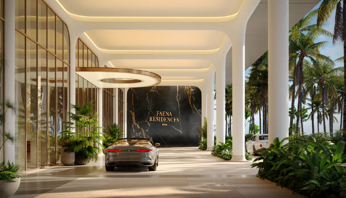 Faena Residences Miami_Porte Cochere